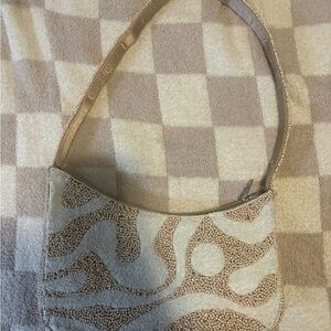 Stylish Tan and Cream Women's Bag